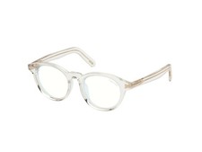 NEW TOM FORD FT5931-DB 026 TRANSPARENT 49MM AUTHENTIC EYEGLASSES 49-21-145