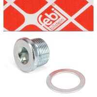 febi ÖLablassschraube + Dichtring FüR Citroen Jumper Fiat Ducato Peugeot Boxer