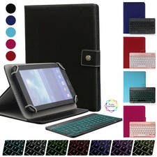US For iPad 7th 8th 9th 10th Gen 10.2 10.9 Keyboard Universal Leather Case Cover