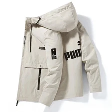 Men's Windproof Hooded Zipper Jacket Outdoor Casual Baseball Coat 2024 New Style