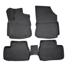 Tapis De Sol En Caoutchouc Pour Citroen C4 Cactus 2013-2021 Noir