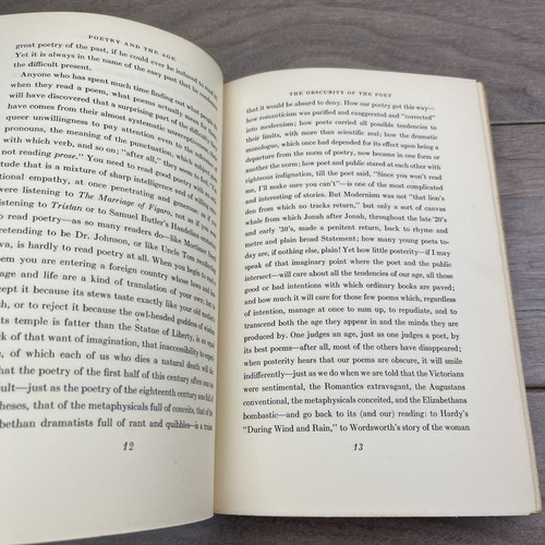 Randall Jarrell SIGNED Poetry And The Age 2nd Printing 1953 Hardcover - Picture 14 of 17