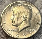 1971 50C Kennedy Half Dollar AU