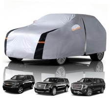 SUV Car Cover Waterproof All Weather, 10 Layers Outdoor Car Covers for