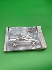 2000 chevrolet corvette owners manual With Free Shipping OEM Original