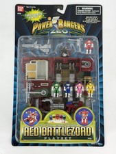 Saban s Power Rangers Zeo Red Battlezord Transforming Playset 1995 Bandai 2596