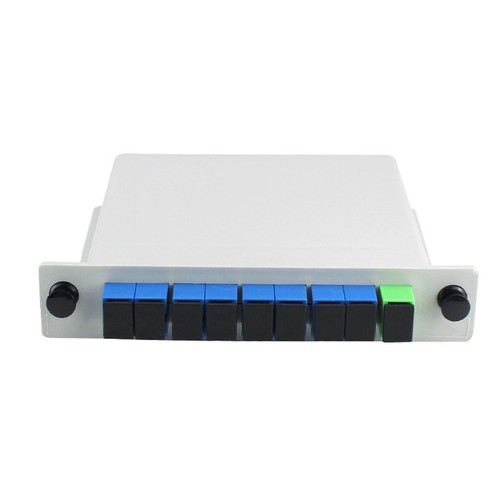 1:8 Fiber Optic Box Cassette Card Inserting PLC Splitter Module Branching Device - Photo 2/12