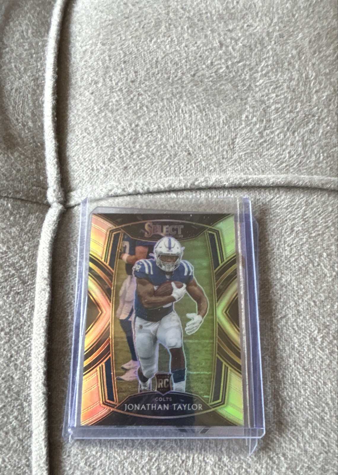 2020 Panini Select - Club Level Jonathan Taylor #253 Silver Prizm (RC)