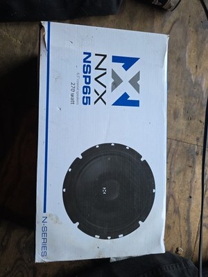 NVX NSP65KIT 200W RMS 6.5 N-Series 2-Way Component Speakers 270 Watts