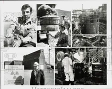 1977 Press Photo Men featured in ABC News Close-Up "Nuclear Power: Pro & Con"