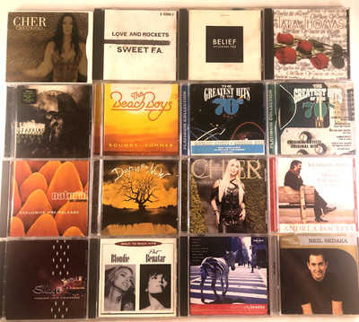 CD's Pick Choose your own-Lot #19Q-Country, Rock, Rap, R&B and more-Combined S/H