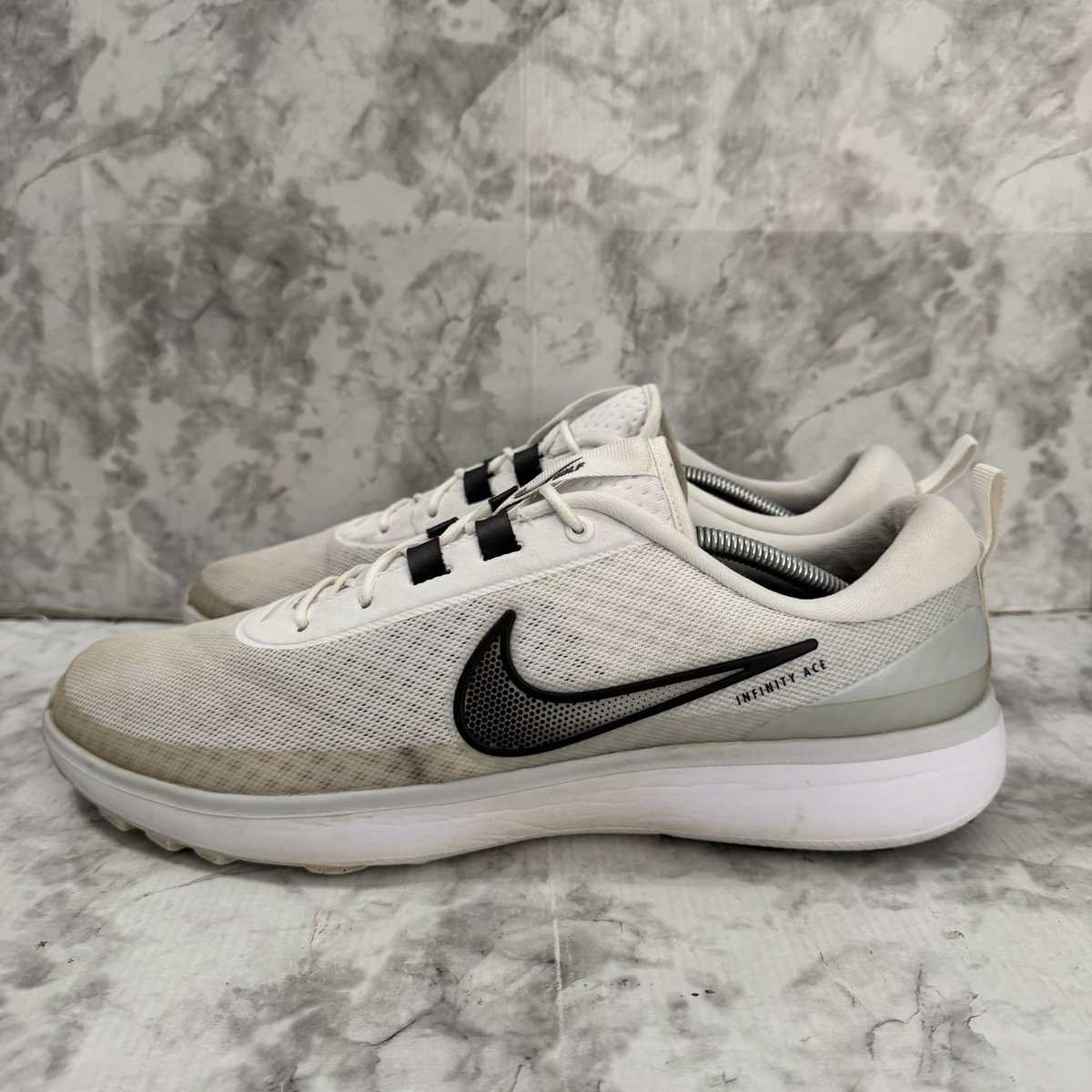 Nike Infinity Ace Golf Shoes Womens 13 Nature White Low Athletic