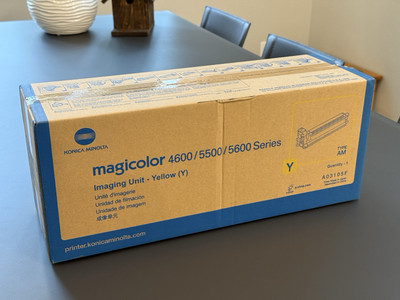 Konica Minolta A03105F Yellow Imaging Unit 4600 5500 5600 Series