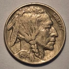 Nicer low mintage Business Uncirculated++ 1936 P Buffalo Head Nickel