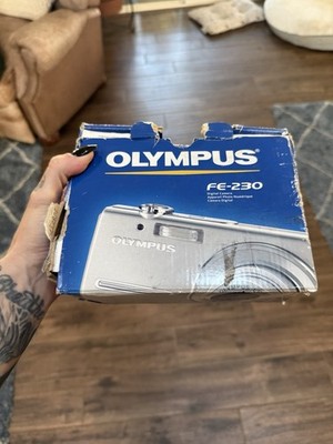 Olympus FE FE-230 7.1MP Digital Camera - Silver for sale online | eBay