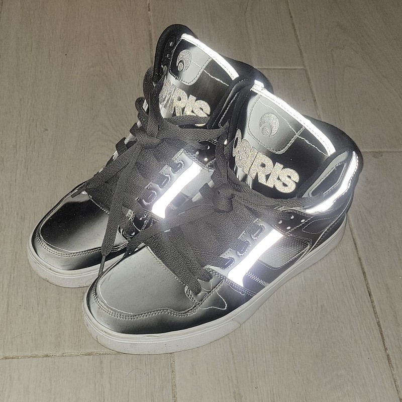 Osiris Skateboarding Shoes Gray Medium Width Men's US Size 11.5 High-Top