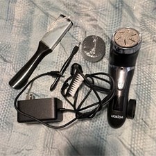 Callus remover, 1-Head Battery, Black/Silver
