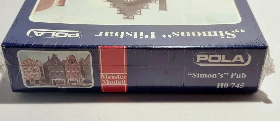 POLA H0 745 Master Model - "Simons Pub" Pilsbar - Kit - Original Packaging in Foil - Image 2 of 4