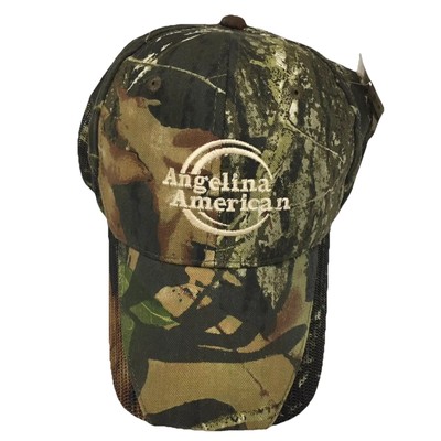  Angelina American Camo Hat Baseball Cap Hunting Adjustable NEW Mossy Oak
