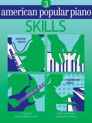 American Popular Piano Skills Level 3 Learn How to Play Music Lessons Book