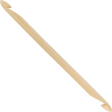 Jubileeyarn Jumbo Double Ended Bamboo Tunisian Crochet Hook - US P 15Mm 