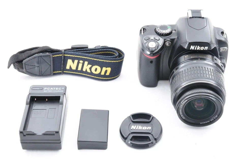 [Exc+5] Nikon D40 DSLR Camera + AF-S DX NIKKOR 18-55mm f/3.5-5.6G II ED #0471 - Image 2 of 4