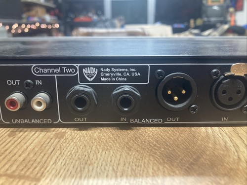 Ecualizador gráfico NADY Audio GEQ 215 doble banda 15 funcionando - Imagen 9 de 12