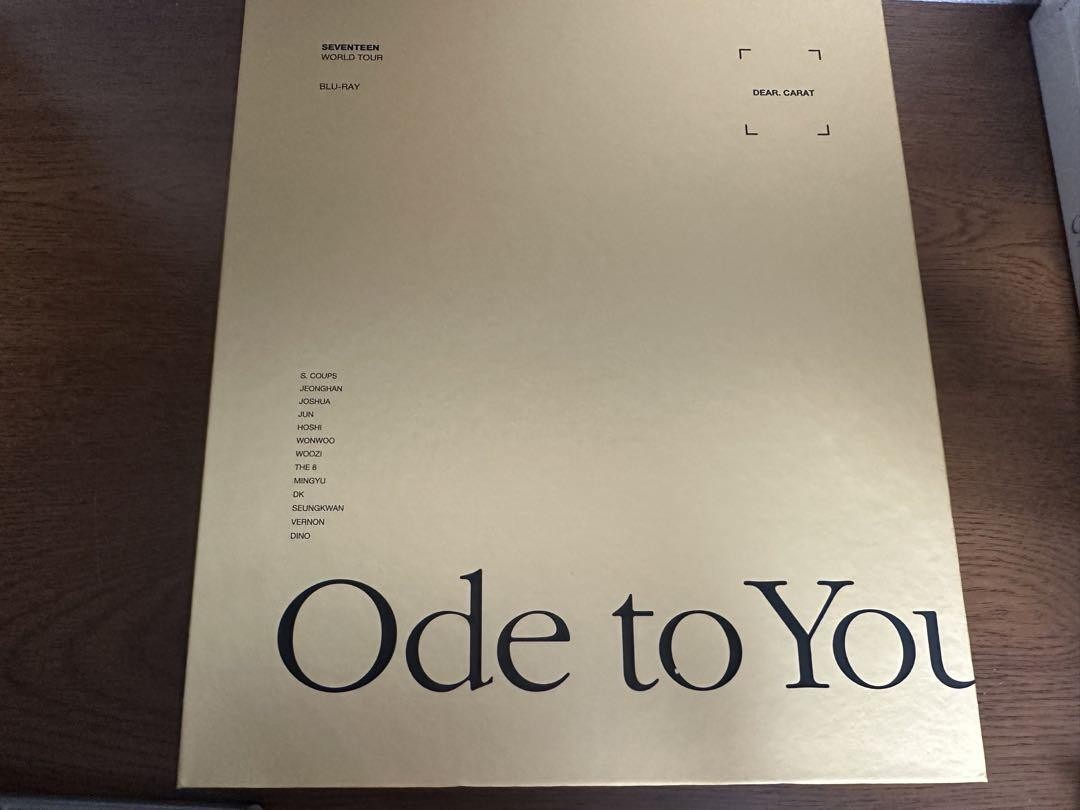 Seventeen Ode To You Seoul Blu-Ray | eBay