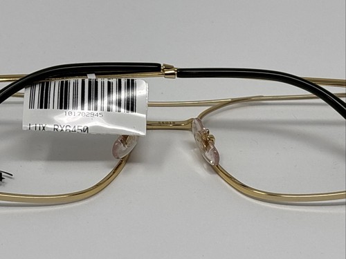 Ray Ban RB 6450 3081 56/18 145 Men’s Artista Gold Full Rim Eyeglasses A3571 - Picture 21 of 23