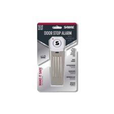 Sabre White Plastic Door Stop Alarm HS-DSA