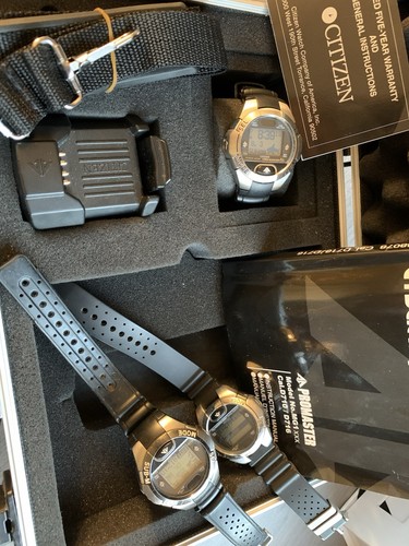3x Vintage Citizen promaster Diver Nx Watches D700 D710