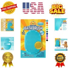 Shampoo Brush - Pet Grooming  Bath Supplies for Dogs and Cats - Bath Brush f...
