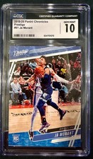 2019-20 Panini Chronicles - Prestige Ja Morant #61 (RC) CGC GEM MINT 10