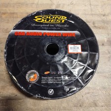 SOUND QUEST 8 GAUGE CAR AUDIO POWER WIRE MATTE BLACK HYBRID OFC 250FT