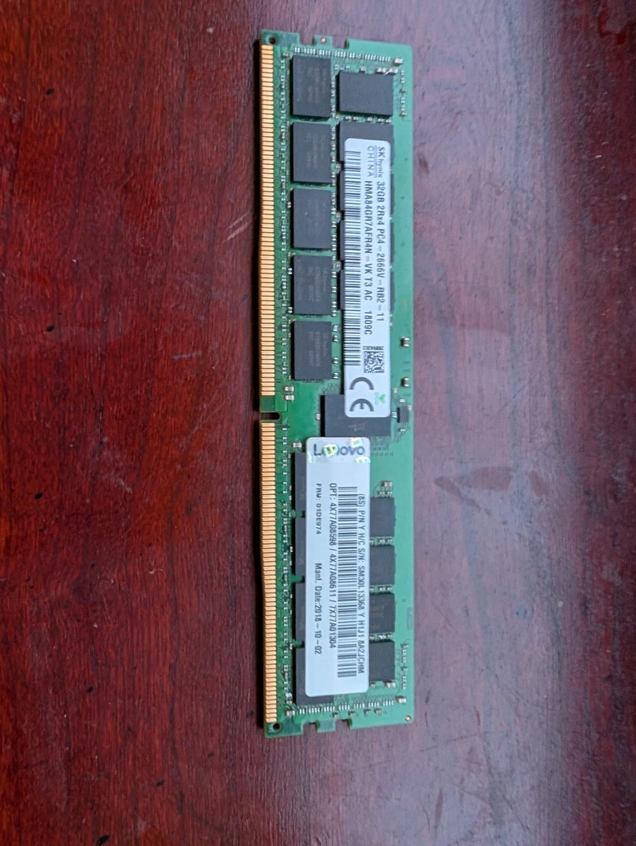 Hynix DDR4 SDRAM 32 GB Total Capacity Memory (RAM) for sale | eBay