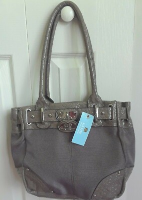 NWT KATHY VAN ZEALAND CORK GOLDIE LOCKS MESH SHOPPER HANDBAG MSRP 89.00