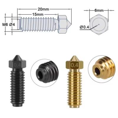 2/3/5pcs 0.4mm Düsen für Anycubic Kobra 2/Neo/Pro/Plus/Max/Kobra S1/S1 C/Kobra 3