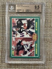 BGS 9.5 (Bo Jackson-Marcus Allen) Great Combos 1989 Score Football #284