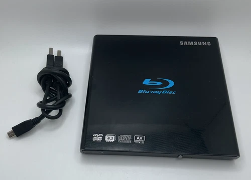 Samsung SE-506 USB External Slim Blu-ray Burner Writer Black Portable Bluray