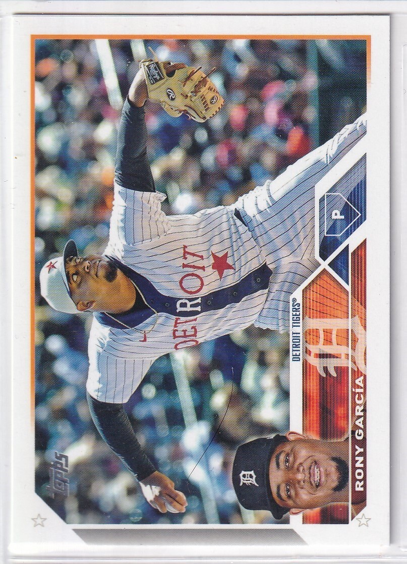 2023 Topps Baseball Detroit Tigers Team Set Series 1 2 and Update