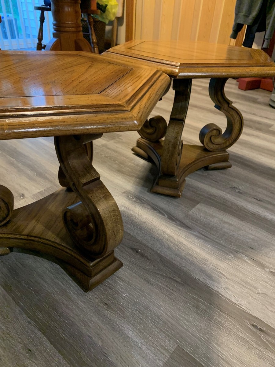【WANT ANTIQUE購入】1960-70's Vintage Table Vintage 1960s Columbia Manufacturing Co. Neoclassical Style