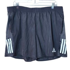 NEW ADIDAS AEROREADY OWN THE RUN REFLECTIVE ATHLETIC SHORTS MENS 2XL BRIEF LINED