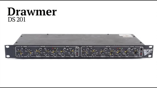 Drawmer DS-201 2-Channel Noise Gate Stereo Dynamics Processing Good