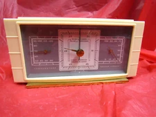 Vtg Art Deco Airguide Barometer Thermometer