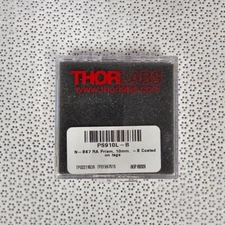THORLABS PS910L-B - N-BK7 Right-Angle Prism, L = 10 mm, AR Coating on Legs