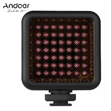 Andoer 49PCS Mini IR Infrared Night Vision Light Photography Camera Light W0H9