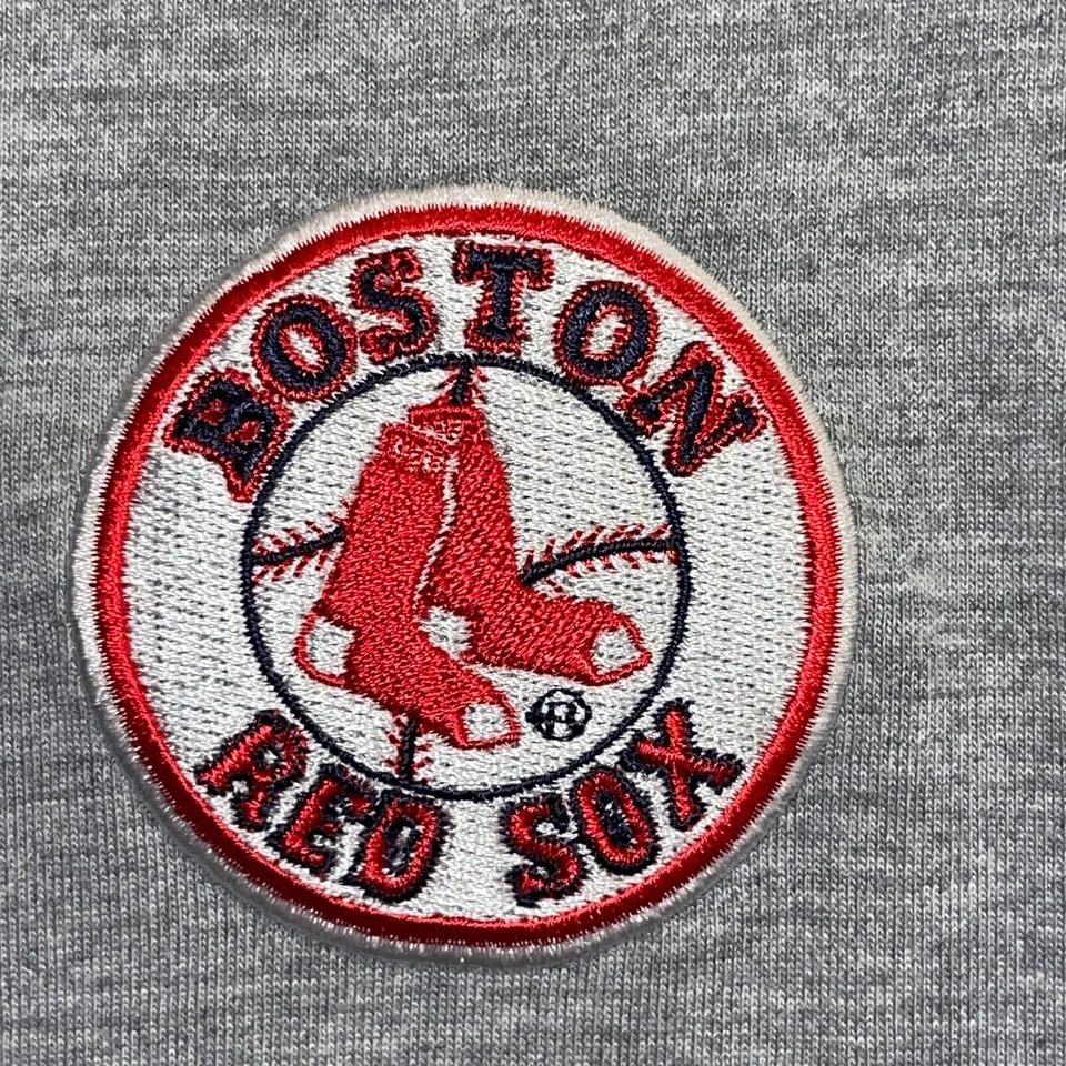 Camisa Polo Adidas Medias Rojas de Boston para Hombre 2XL Gris Nueva con Etiquetas Mercancía con Licencia Oficial De Colección Foto 3 de 4