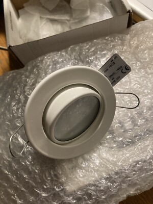 Schneller NIKITA verstellbarer LED Strahler weißer Rand warmweiß Boot/Marine Beleuchtung