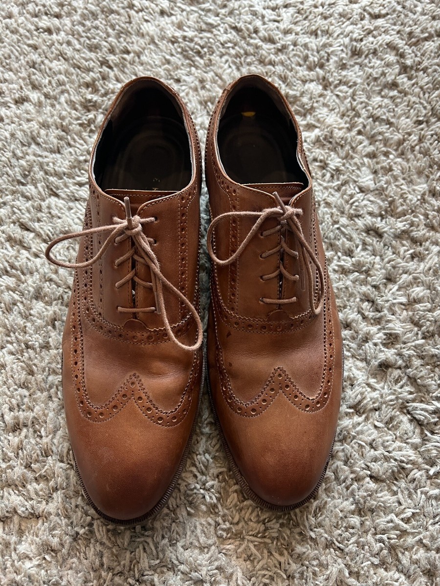 Cole Haan Mens 11.5 M Grand OS Wingtip Oxford Leather Shoes  display picture 3