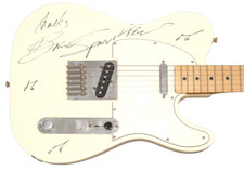 Bruce Springsteen Signed Autograph Fender Telecaster Guitar - Full Signature JSA